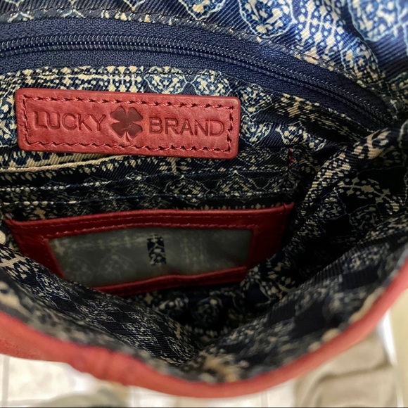 Lucky Brand Leather Rose Small Crossbody - Picture 6 of 9